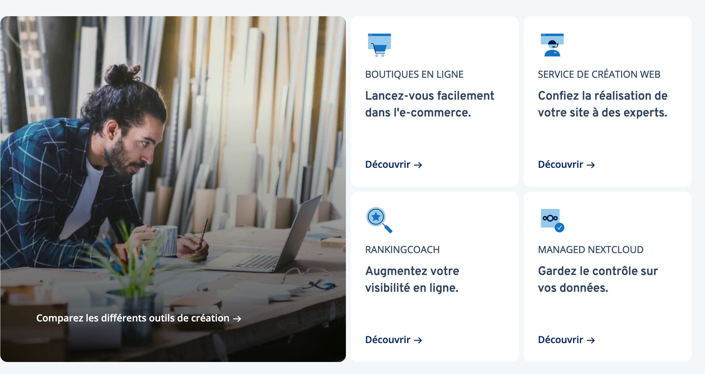 L'hébergeur Ionos propose de multiples services pour développer son activité en ligne.