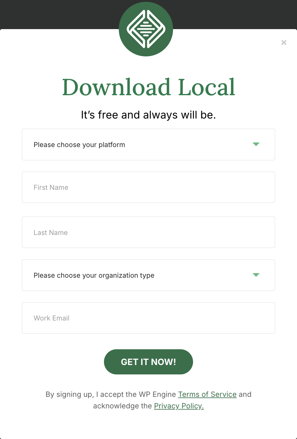 Installer le logiciel Local.
