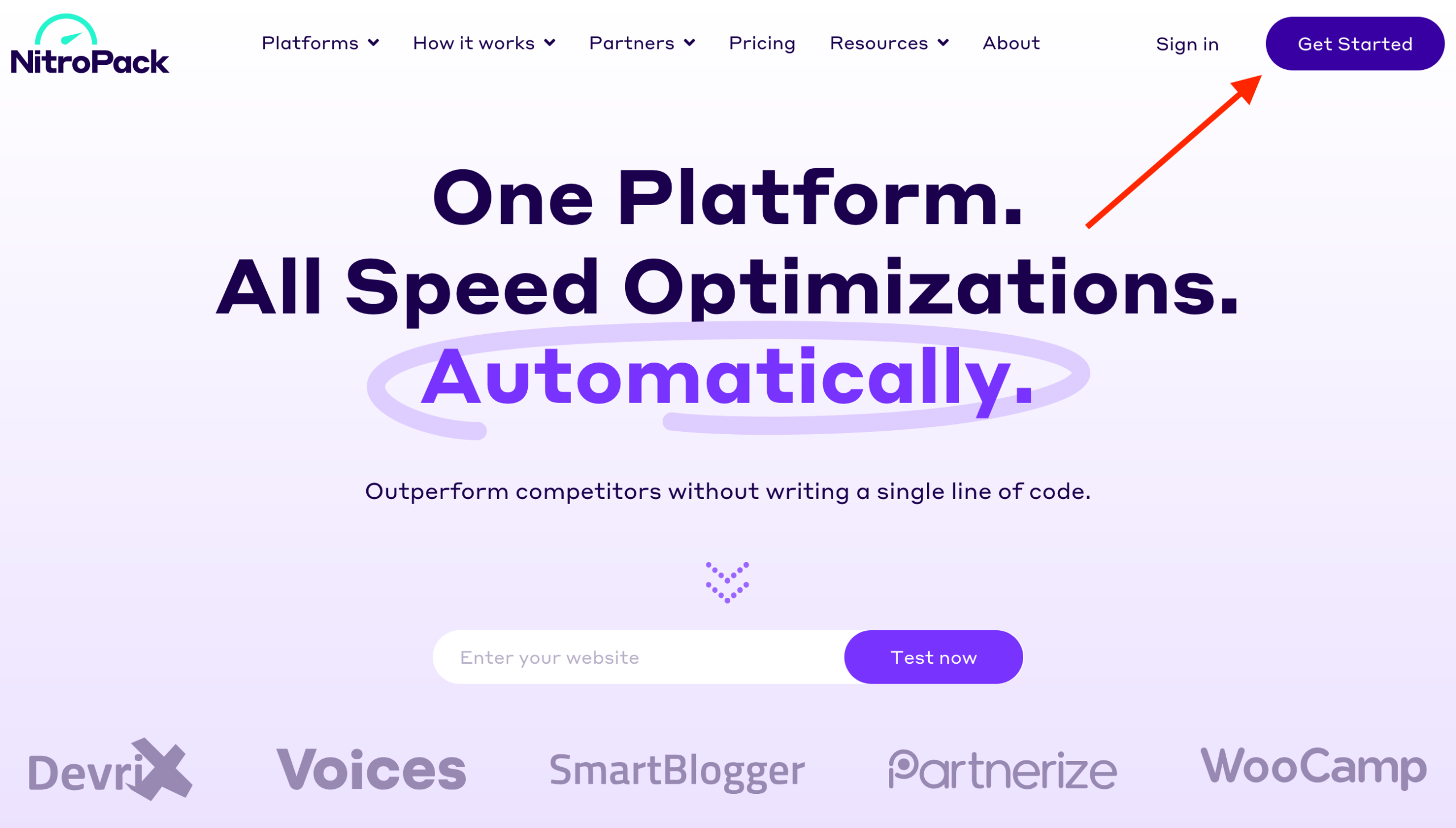 Get started on the NitroPack website.
