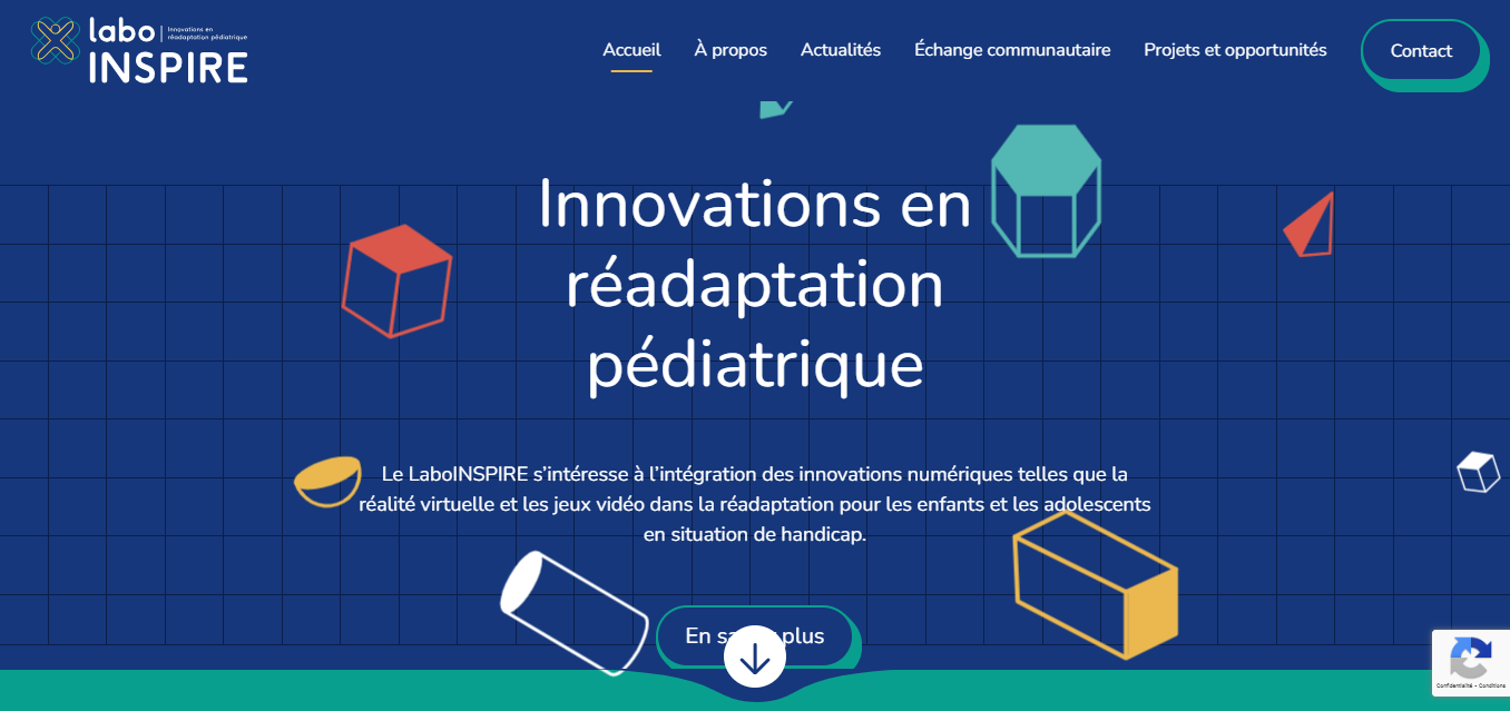 Le site web du Labo INSPIRE.