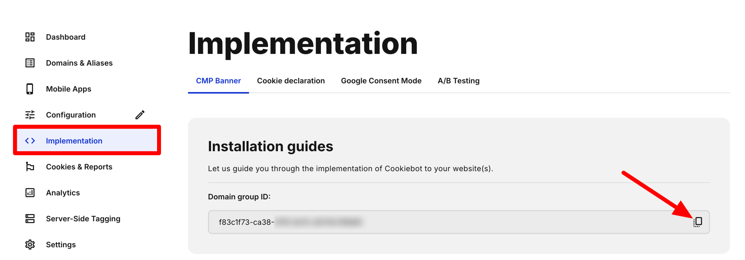Implémentation du code Cookiebot sur WordPress.