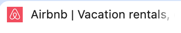 Airbnb's favicon.