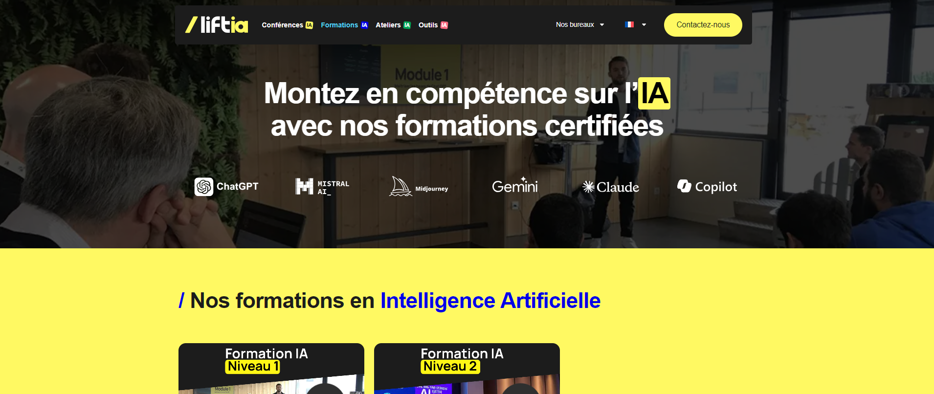 La formation IA de Liftia