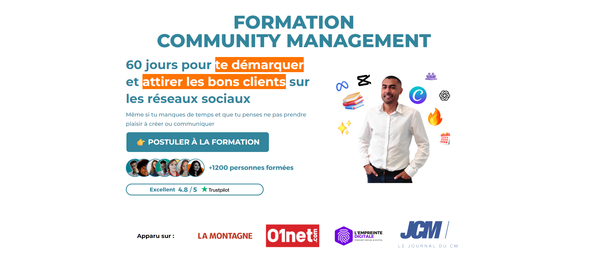 La formation en community management de Mounir Digital
