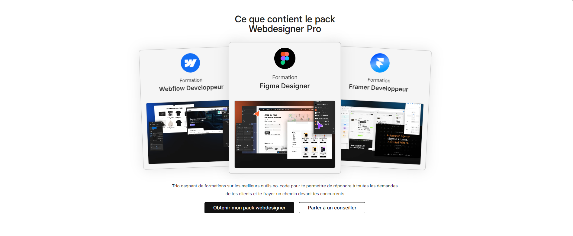 La formation Webdesigner Pro de Coriace