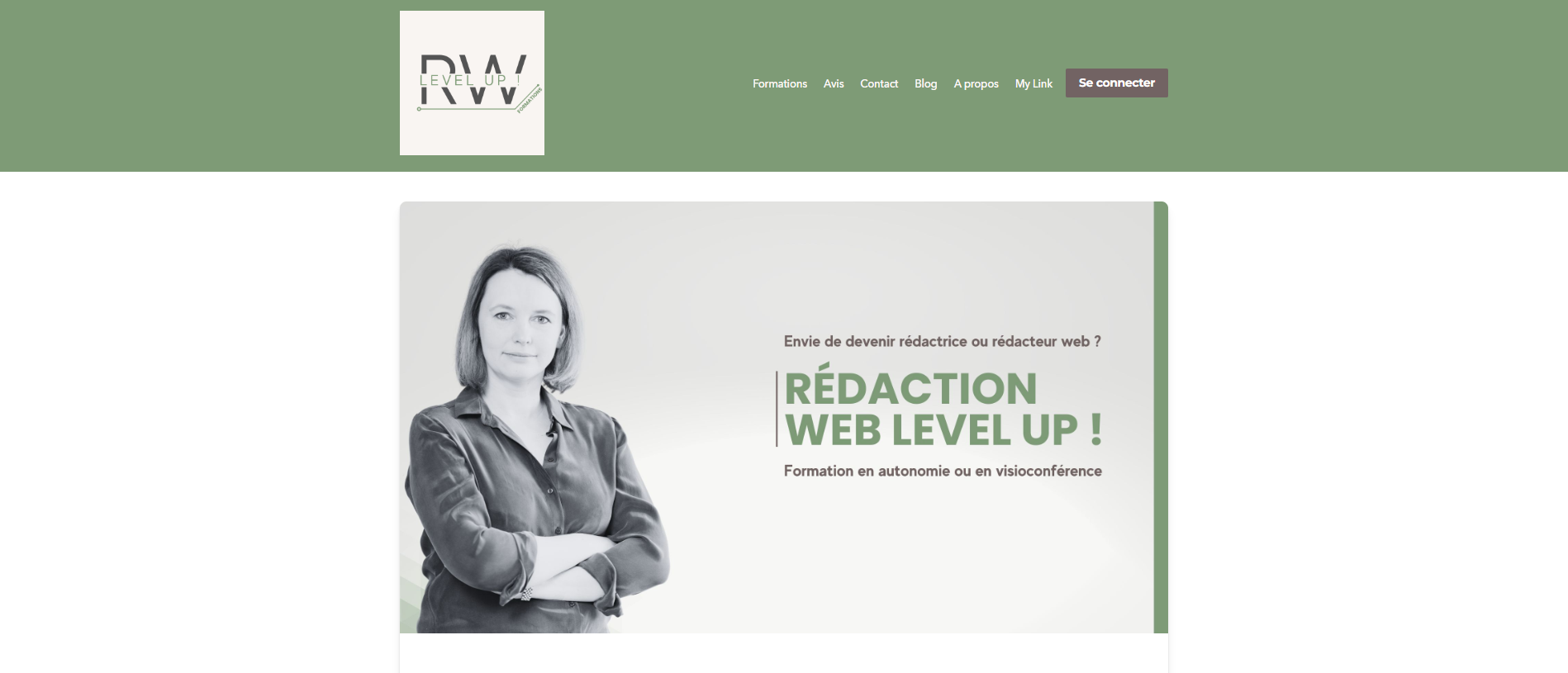 La formation Rédaction Web Level Up
