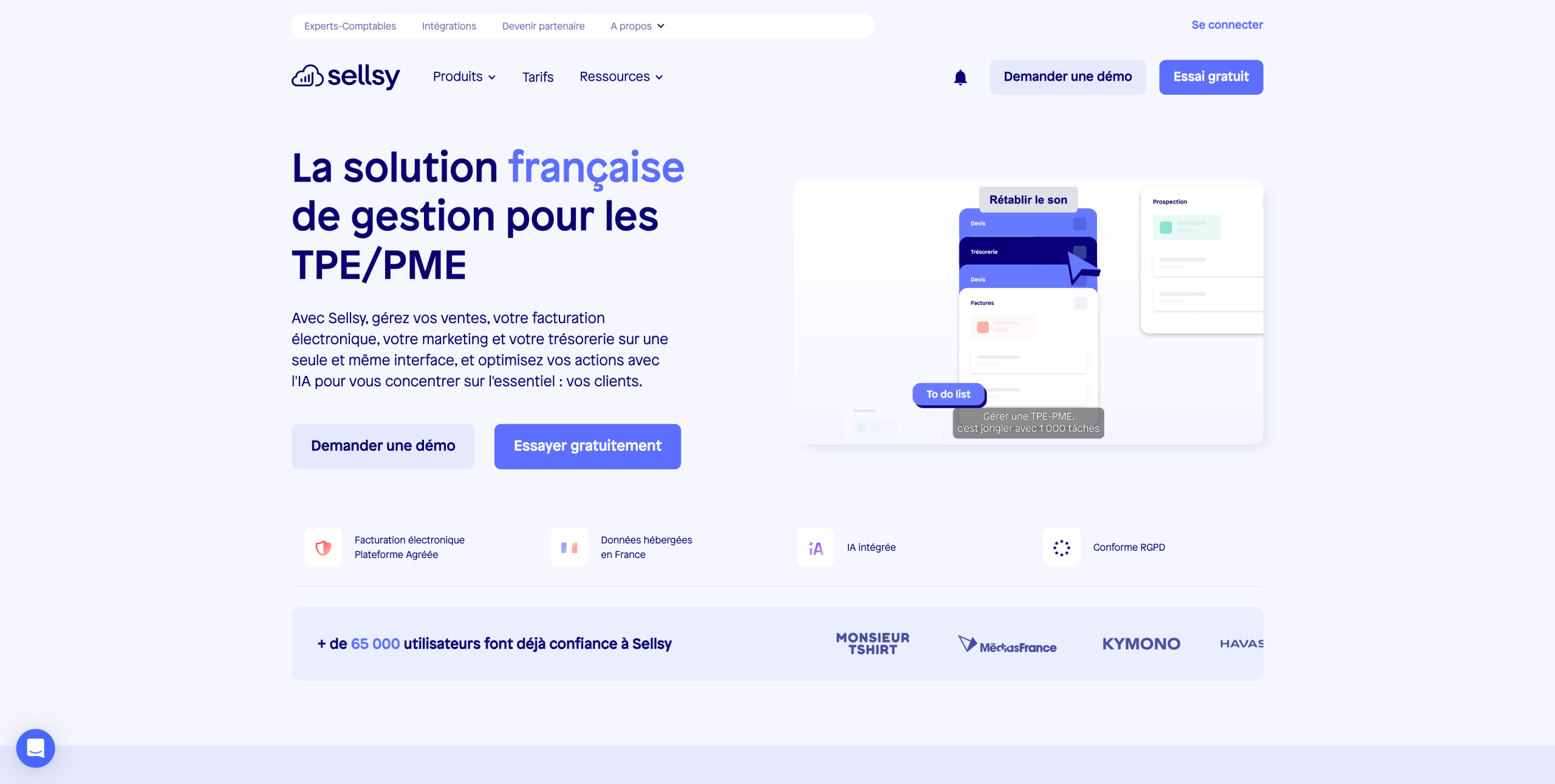 Le CRM français tout-en-un Sellsy
