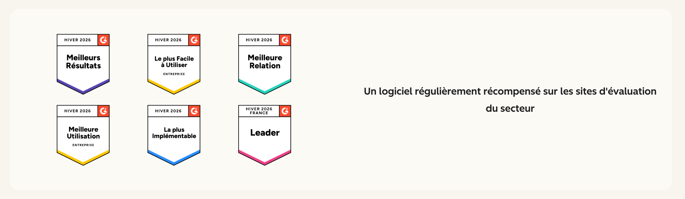 Avis G2 sur HubSpot.