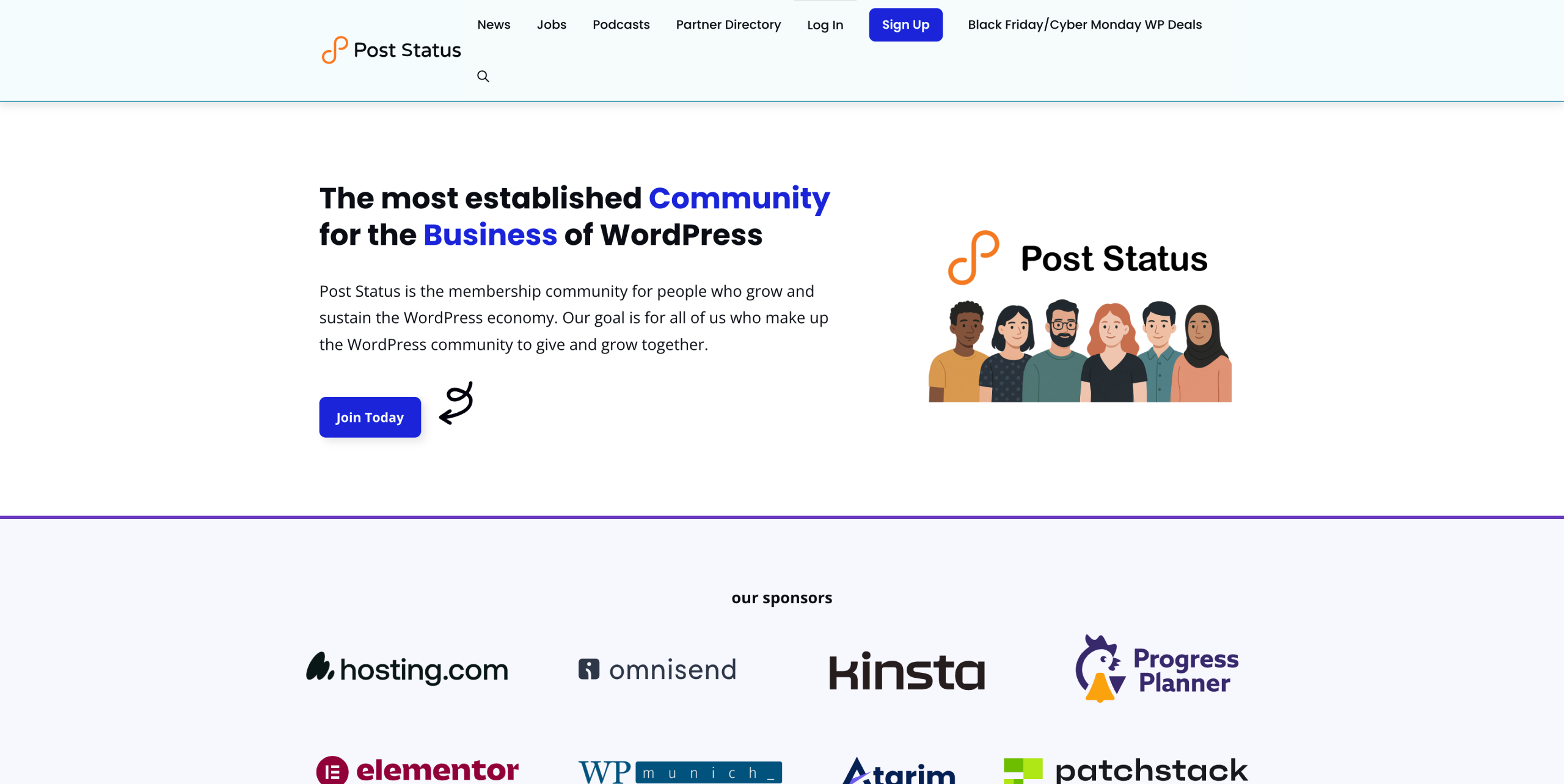 The Post Status website