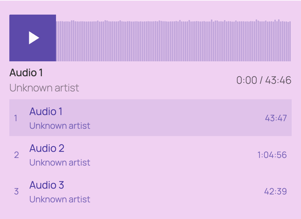 WordPress 7.1 introduces a Playlist block
